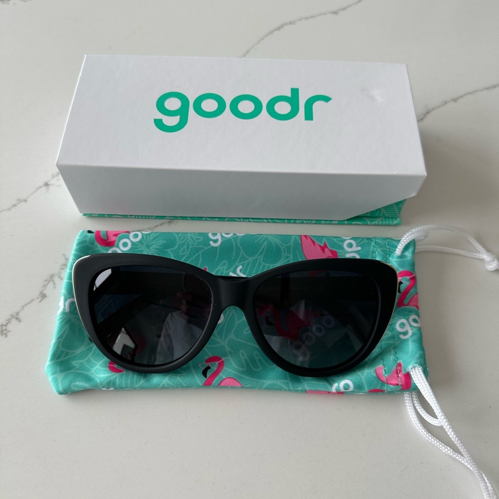Goodr Black Cat-Eye Sunglasses